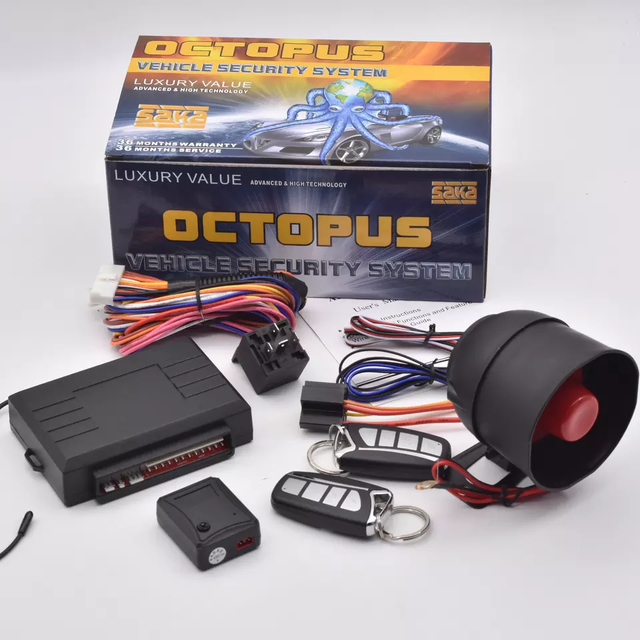 DLS Full Function Octopus Car Alarm System Security Car Alarm Security System
