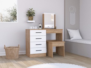 Juego <span class=keywords><strong>de</strong></span> <span class=keywords><strong>tocador</strong></span> <span class=keywords><strong>de</strong></span> dormitorio moderno <span class=keywords><strong>de</strong></span> estilo italiano <span class=keywords><strong>Tocador</strong></span> <span class=keywords><strong>de</strong></span> maquillaje LED <span class=keywords><strong>con</strong></span> <span class=keywords><strong>espejo</strong></span> iluminado Almacenamiento <span class=keywords><strong>de</strong></span> madera - Product Image 4