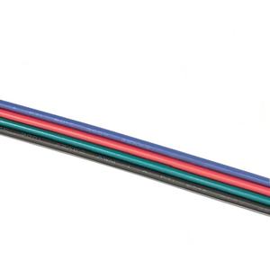 RGB 电缆 22AWG 4 针并行电缆 4 针延长线，适用于照明灯具和 LED 灯条 10.07 带状电缆 - Product Image 2