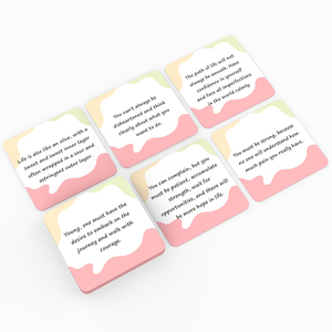 Usine Cmyk Impression Spielkarte Conversations Cartes Auto Amour Quotidien Positif Affirmation Cartes Pour Femmes Adulte - Product Image 5