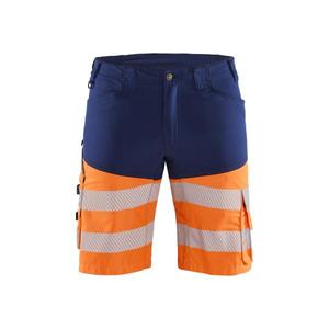 BLAKLADER - 154118118953C56 Pantalones cortos de alta visibilidad elásticos Azul marino/Naranja-EAN 7330509697672 ROPA DE TRABAJO DE LA HI-VIS - Product Image 1