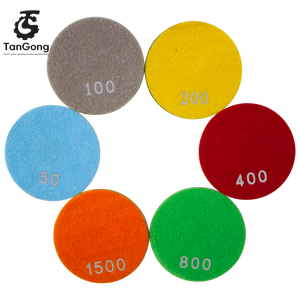grinding discs Universal Floor Polishing Pad Mixed Metal and Resin Abrasive Pad OEM ODM 10MM Polishing Pad grinding plate