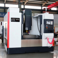 Centre d'usinage vertical CNC VMC855 3 axes 4 axes 5 axes Contrôle GSK Automatique Haute précision