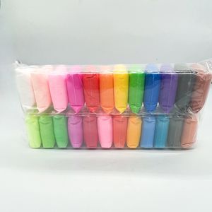 Ensemble de pâte à <span class=keywords><strong>modeler</strong></span> à séchage à l'air de qualité supérieure, 24 couleurs, non toxique, super légère, pour la créativité en <span class=keywords><strong>maternelle</strong></span>, le bricolage, le cosplay - Product Image 4