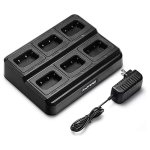 Cargador Rápido de Seis Puertos para Walkie Talkie UV5R, Baterías y Fuentes de Alimentación, Placas de Carga para Radio Baofeng <span class=keywords><strong>UV</strong></span>-5R <span class=keywords><strong>UV</strong></span>-5RE <span class=keywords><strong>UV</strong></span>-<span class=keywords><strong>5RA</strong></span> - Product Image 6