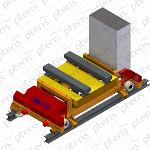 Cimc <span class=keywords><strong>Pteris</strong></span> 1-200ton รถบังคับอัตโนมัติ, ระบบนำรถขนส่งหุ่นยนต์ขนส่ง AGV บรรทุกหนัก - Product Image 2