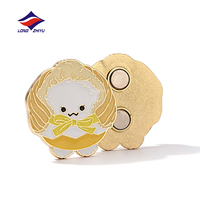 Aimant de réfrigérateur en métal 2D personnalisé avec votre logo, fabricant populaire depuis 20 ans, prix raisonnable, souvenir Longzhiyu