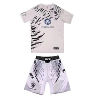 Nouvel ensemble de combat MMA 2025 Venom UFC Collaboration Fight Night, short d'entraînement de Muay Thai assorti, polyester et élasthanne, unisexe, adultes