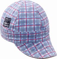 Casquette de soudage HRC2 résistante aux flammes, en toile de coton durable 10OZ, double face, 6 panneaux, certifiée EN11612/NFPA2112 pour la sécurité contre les arcs électriques
