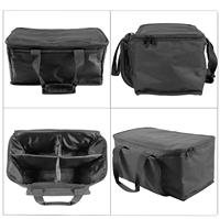 Sac de rangement étanche en toile avec fermeture éclair IAF, idéal pour 4 projecteurs LED mobiles, parfait pour les fêtes et mariages - Offre Spéciale