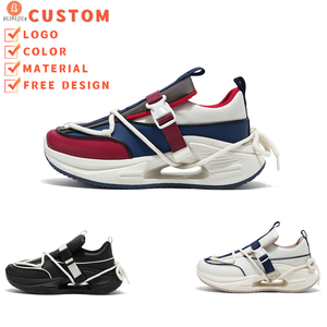 Chaussures Pour Hommes 2025 Trending Custom Logo Hombres Zapatillas Moda Nueva Plataforma masculina Suela gruesa Casual Chunky Running <span class=keywords><strong>Shoes</strong></span> - Product Image 1