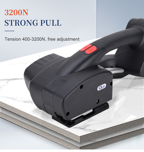 Herramienta de flejado eléctrica portátil ZOEY para flejes de 13-16 mm, herramienta de flejado de plástico a batería, herramienta de flejado para embalaje de cartón - Product Image 2