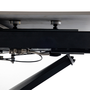 <span class=keywords><strong>Table</strong></span> à manger rectangulaire <span class=keywords><strong>extensible</strong></span> en céramique nordique de luxe avec roulettes - Product Image 6