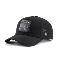 Cappellini da Baseball in Poliestere 100% Dobby Leopardato, Produzione OEM Certificata BSCI, Logo PVC Personalizzato USA, Cappello da Golf con Corda di Alta Qualità
