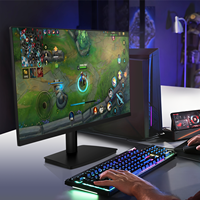Monitor de PC LCD de 27 Pulgadas, 4K 60Hz, Pantalla de Ordenador sin Marco 2K 240Hz, 1K 360Hz 1ms(GTG), Monitor Profesional para Juegos Electrónicos