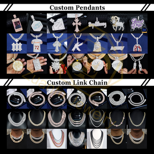 Pulseira de Tênis de Moissanite de Alta Qualidade, Prata Esterlina 925, Passa no Teste de Diamante, Estilo Hip Hop, 2mm 3mm 4mm 5mm 6.5mm - Product Image 6