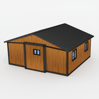Serre de transport en acier préfabriquée, pliable et extensible, de 20 et 40 pieds, prête à l'emploi, moderne, étanche, pour usage résidentiel, chambre, hôtel