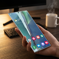2026 Neues Note 30 Smartphone 7,3 Zoll AMOLED QHD Bildschirm Android 13 5G Deca-Core AI CDMA/LTE 108MP Rückkamera Französisch Deutsch Englisch