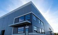 Solución Industrial Moderna: Edificio de Estructura de Acero con Paneles Sándwich, Almacén, Taller, Edificio Prefabricado