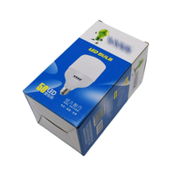 Emballage personnalisé en carton ondulé recyclable avec rabat supérieur et fond à fermeture à pression pour l'électronique grand public, ampoule LED, boîte en papier, appareil photo en feuille