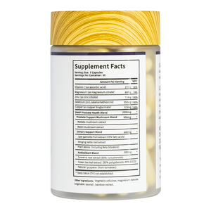 Male Health 90 cápsulas con extracto de <span class=keywords><strong>Saw</strong></span> <span class=keywords><strong>Palmetto</strong></span> y antioxidante para el bienestar diario de los adultos - Product Image 4