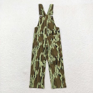 Pantalones de overol de primavera para niños pequeños, estampado de camuflaje, sin mangas, con tirantes ajustables, mono de mezclilla, ropa de moda para bebés - Product Image 6