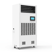 Nouvel humidificateur/déshumidificateur industriel 480L/D, unité combinée, design mobile, construction métallique, purification de l'air haute efficacité