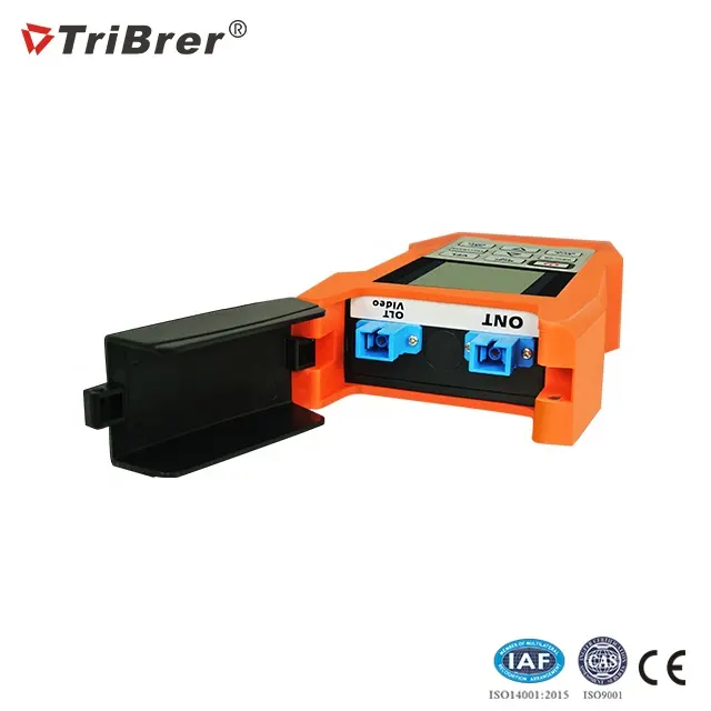 TriBrer 색깔 LCD 섬유 광학적인 PON 힘 미터 가격