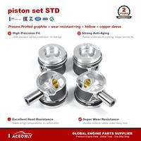 RACEORLY 03L105021D 03L107065M Kit Crankshaft & Piston 2.0 TDI untuk VW Amarok Passat Tiguan CDBA CNFA