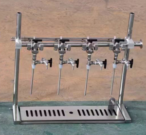 GHO Halbautomatische Abfüllmaschine Gegendruck für Plastik- und Glasbierflaschen - Product Image 1