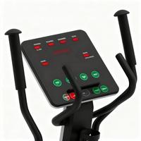 Elliptique de fitness à domicile à résistance magnétique, écran LED, structure en acier durable, écologique, unisexe