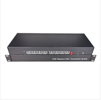 Convertisseur de ligne téléphonique sur fibre optique STHA-16PCM-S 16 canaux FXS FXO, multiplexeur de ligne téléphonique vocale FXS FXO
