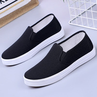 Chaussures en toile, baskets à semelles souples, chaussures de gymnastique, chaussures pour exercices matinaux, chaussures blanches pures, pantoufles pour femmes et hommes