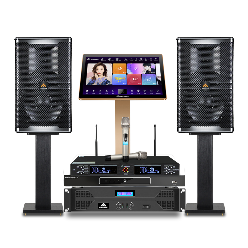 Bộ KV-V503 Mới Bộ Máy Hát Karaoke Máy Hát Karaoke KTV 4TB HDD Trung Quốc Có Micro Không Dây Hệ Thống Karoake Chuyên Nghiệp