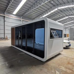 Offre Spéciale 10 pieds 20 pieds 40 pieds bureau Pod avec meubles petite maison de luxe apple Container House - Product Image 3