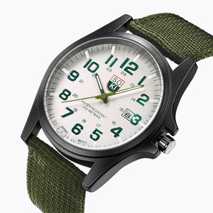 <span class=keywords><strong>SOKI</strong></span>-<span class=keywords><strong>Reloj</strong></span> deportivo de cuarzo para Hombre, cronógrafo de pulsera de nailon tejido, con calendario, regalo de moda, AliExpress - Product Image 1
