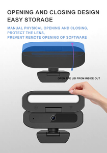 <strong>Web</strong> Cam 4k UHD Laptop Camera Webcam with <strong>3</strong> Levels Light for and Built-in Microphone for Live Streaming or Conferencing - Product Image 3