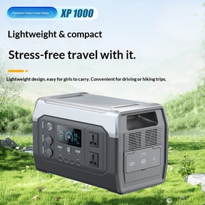Centrale Électrique Portable 1800W LiFePO4 à Onde Sinusoïdale Pure pour Extérieur, Compatible <span class=keywords><strong>Panneau</strong></span> <span class=keywords><strong>Solaire</strong></span> et Voiture, Station d'Énergie Mobile d'Urgence pour la Maison, Fabriquée en Chine - Product Image 1
