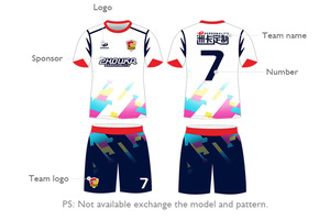 New model sports shirt wholesale football shirt soccer jersey for kids - Product Image 5