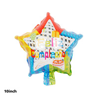 Vente flash Ballons en feuille en forme de cœur sur le thème de la fête des mères espagnole de 10 pouces pour la fête des mères