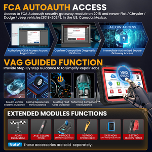LAUNCH 2025 X431 PRO3S+ V5.0 <strong>Full</strong> <strong>System</strong> Car Diagnostic <strong>Tool</strong> 12V <strong>Vehicle</strong> Without OBD1 Connector - Product Image 4