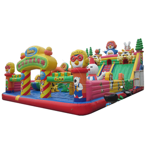 Professionele Fabrikant Veiligheid En Grappige Kinderen Opblaasbare Kasteeluitrusting Set Opblaasbaar Kasteel Speelspeelgoed - Product Image 1