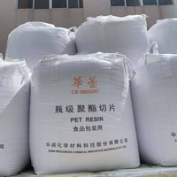 Granulés de résine PET de qualité bouteille, granulés de polyéthylène vierge PET