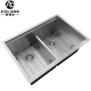 304 sous-monté en acier inoxydable Double cuisine rectangulaire carré simple cuisine cuisson 304 acier inoxydable matériel Durable - Product Image 2