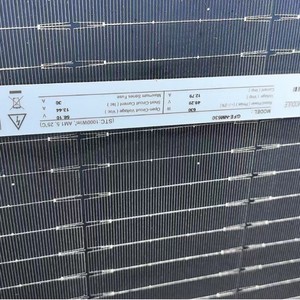 แผงโซลาร์เซลล์แบบสองหน้าคุณภาพพรีเมียม กำลังไฟสูง 630W-660W ผลิตในจีน 630W,650W,660W - Product Image 3