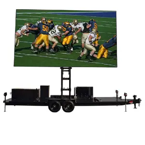 Trailer/Truck Mobile Outdoor 5x4m P2.976 Advertising Customized LED Video Screen