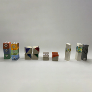 Cubo in Resina Trasparente Moderno da 25cm per <span class=keywords><strong>Arte</strong></span> e Collezionismo, Vendita all'Ingrosso - Product Image 2