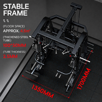 Rack de Squat Multifonctionnel pour la Maison : Équipement de Musculation et Machine Smith pour l'Entraînement de Force et le Renforcement Musculaire