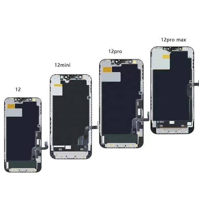 Wholesale Black Original OLED+replace Glass Screen Assembly for IPhone12 Series 6.9" with 1 Year Warranty App Phone Compatible