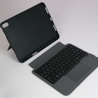 Yeni iPad Pro Manyetik Bağlantılı Kablosuz Klavye Kılıfı, Dahili Standlı Kalem Yuvası ve Tabletler için Ayrılabilir Tasarım